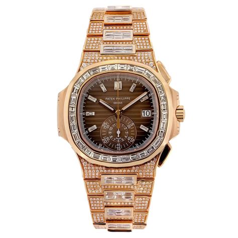 diamond patek philippe for sale|Patek Philippe full diamond watch.